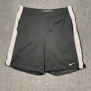 Vintage‎ Y2K Nike Basketball Shorts 254114-010 Grey Tag Large